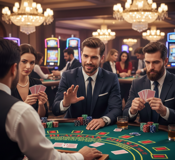 Menguak Rahasia Meja Hijau Kapan Harus Split atau Double Down di Blackjack?